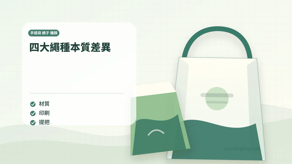 棉繩三股絞繩質感近拍精品提袋