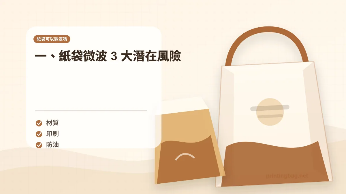 把外帶紙袋直接放進微波爐，可能面對的問題遠比「只是紙而已」複 相關細節圖
