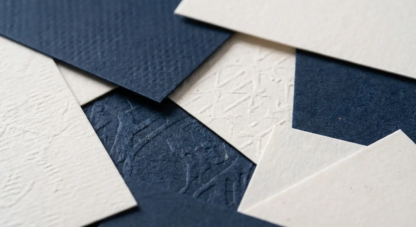 為什麼紙材選擇是彩盒的第一道關卡？，銅版卡赤牛皮卡比較相關細節圖