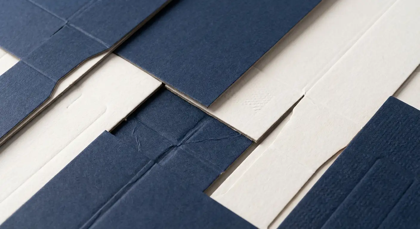 紙材選擇：極簡設計的質感關鍵，極簡包裝設計相關細節圖