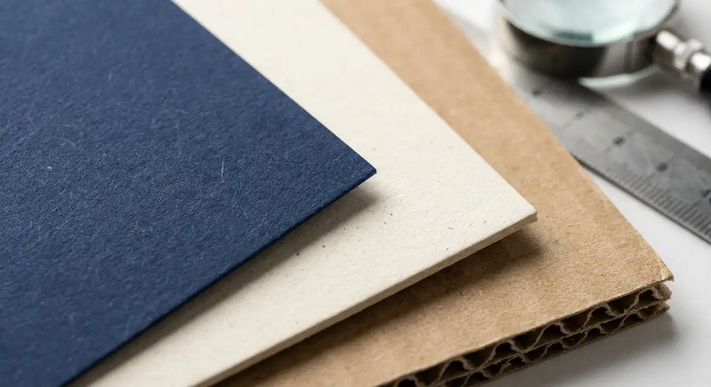 第三步：選紙材和加工（怎麼組合最划算？），第一次訂彩盒相關細節圖