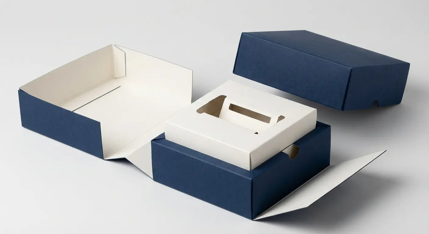 場景選擇指南：什麼產品該用哪種盒型，天地蓋磁吸盒相關細節圖