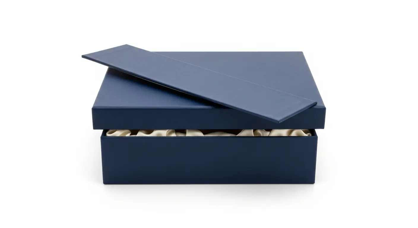 天地蓋與磁吸盒禮盒結構對比展示，說明兩種盒型的開蓋體驗、成本差異與適用場景，天地蓋磁吸盒選擇完整指南。