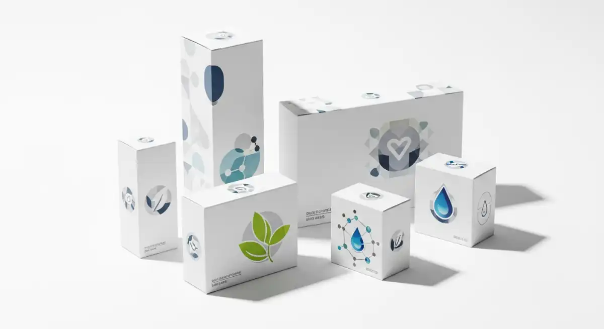 保健食品彩盒設計全攻略展示，涵蓋台灣法規標示要求、防潮材質選擇與品牌視覺設計策略，保健食品彩盒完整指南。