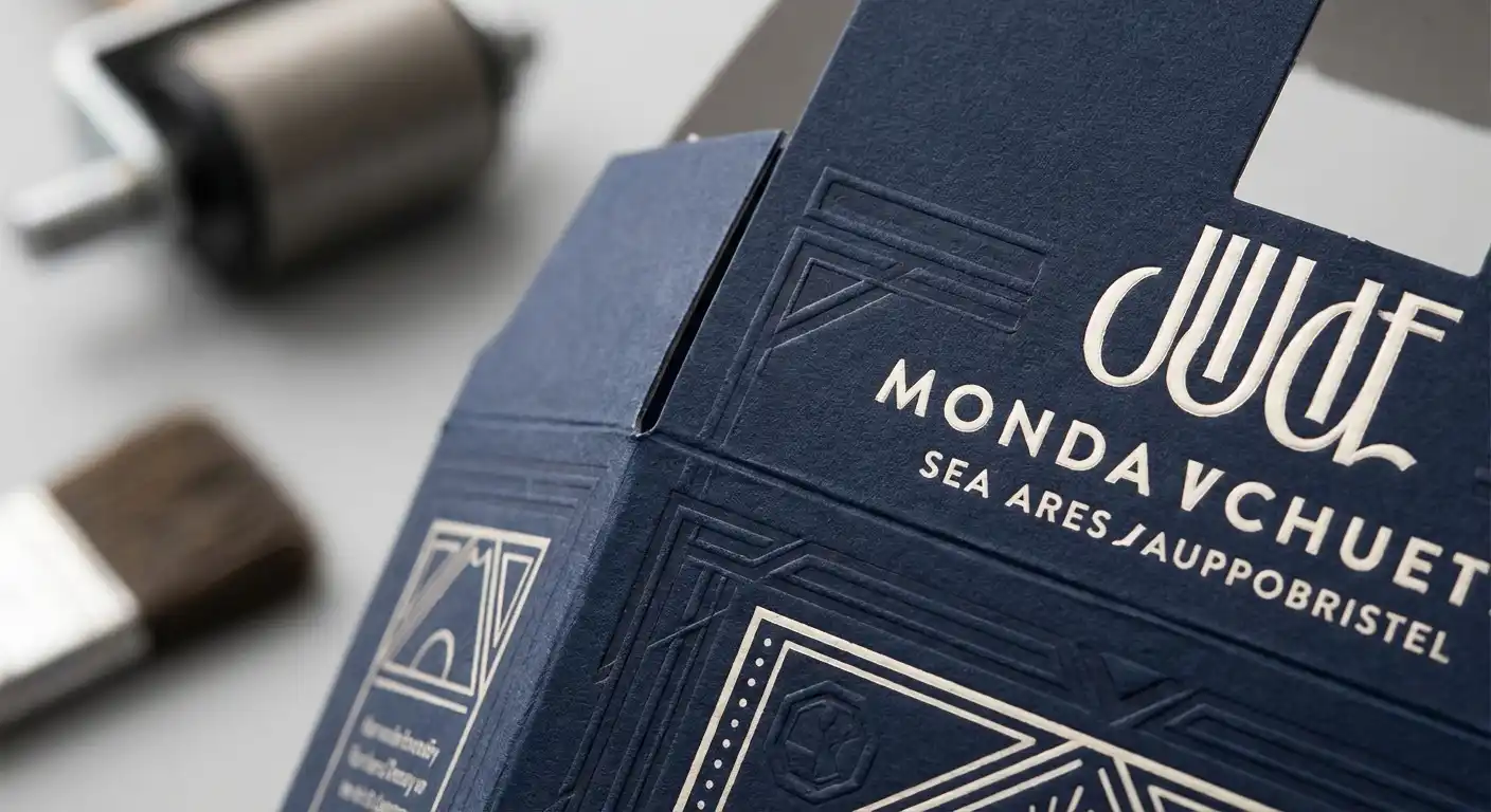 印刷工藝選擇：四色膠印為主力，特效加工提升質感，包裝盒設計相關細節圖