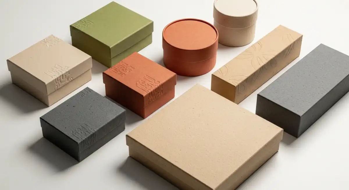 2026包裝設計趨勢——2026年台灣彩盒包裝設計趨勢展示，呈現永續、極簡與觸覺體驗等設計方向