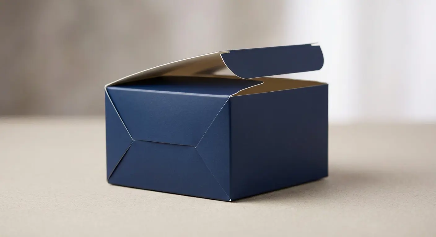 日式插底盒標準型與吊掛式並排展示，比較兩種底部結構的承重能力與零售陳列應用，日式插底盒選擇完整指南。