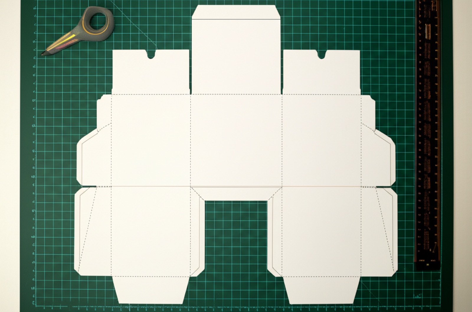 紙盒刀模圖展開圖