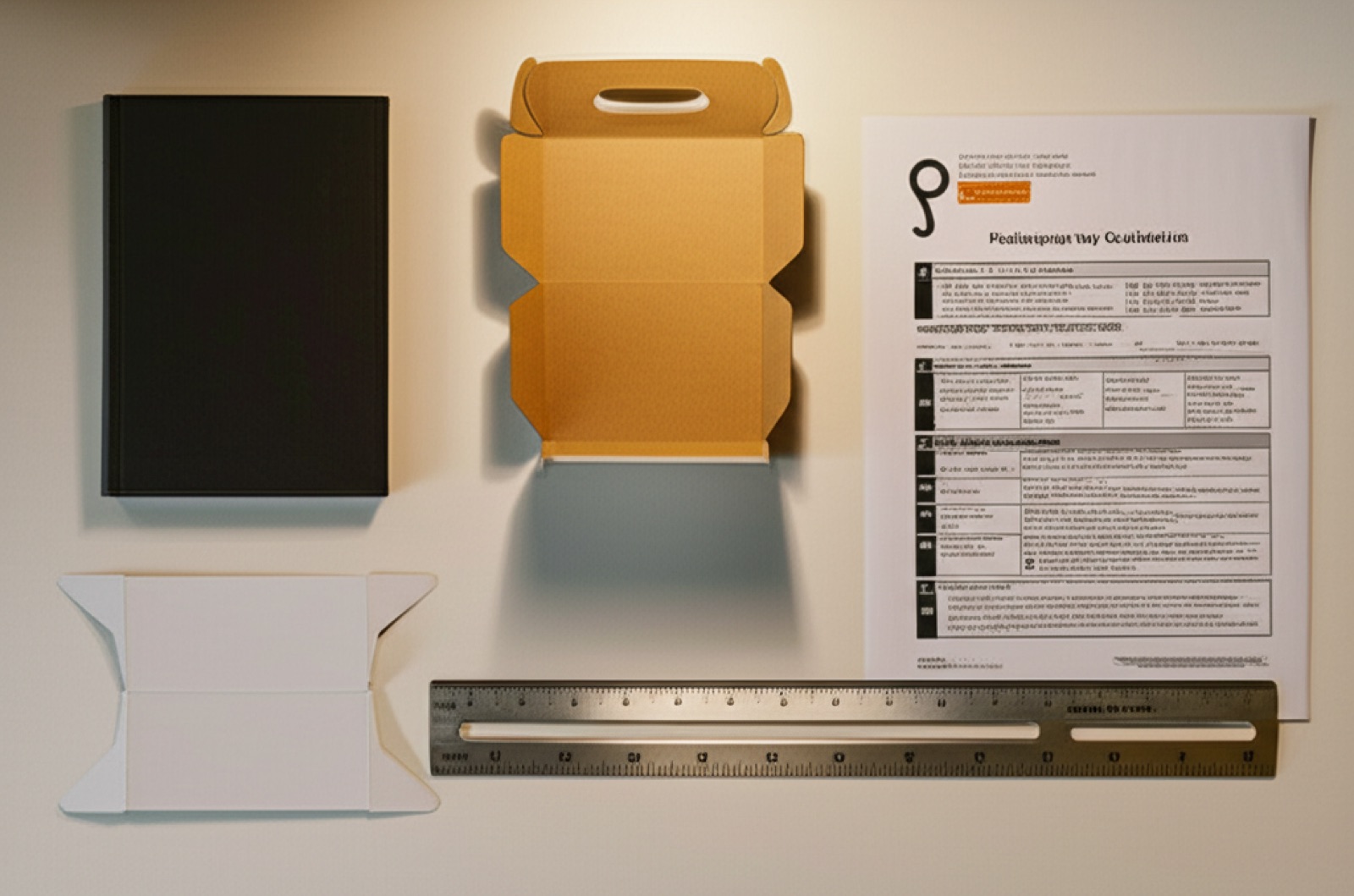 紙盒詢價所需準備資料：紙樣、尺寸與規格表